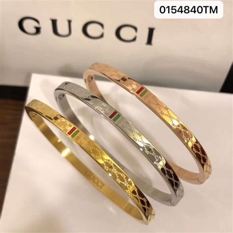 gucci bracelet cost|Gucci bangle price.